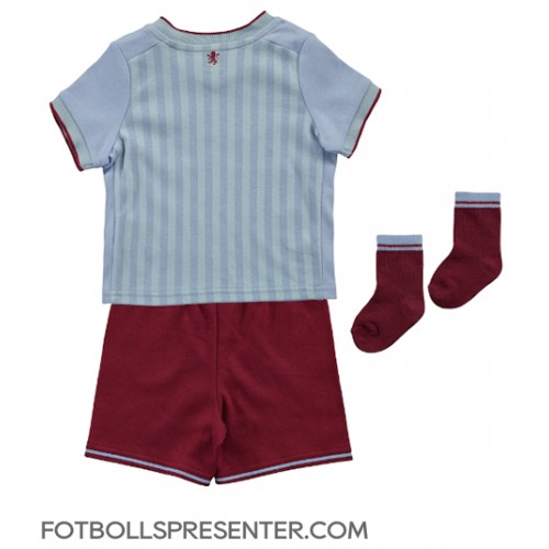 Aston Villa Bortatröja Barn 2022-23 Kortärmad (+ korta byxor)
